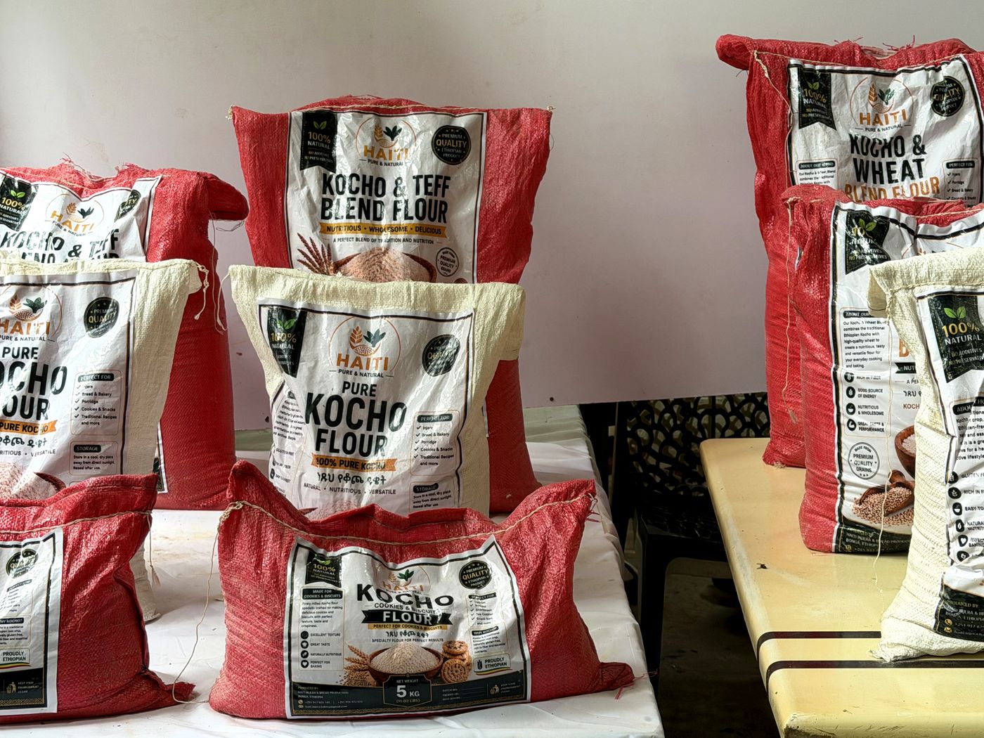 Haiti bulk flour range